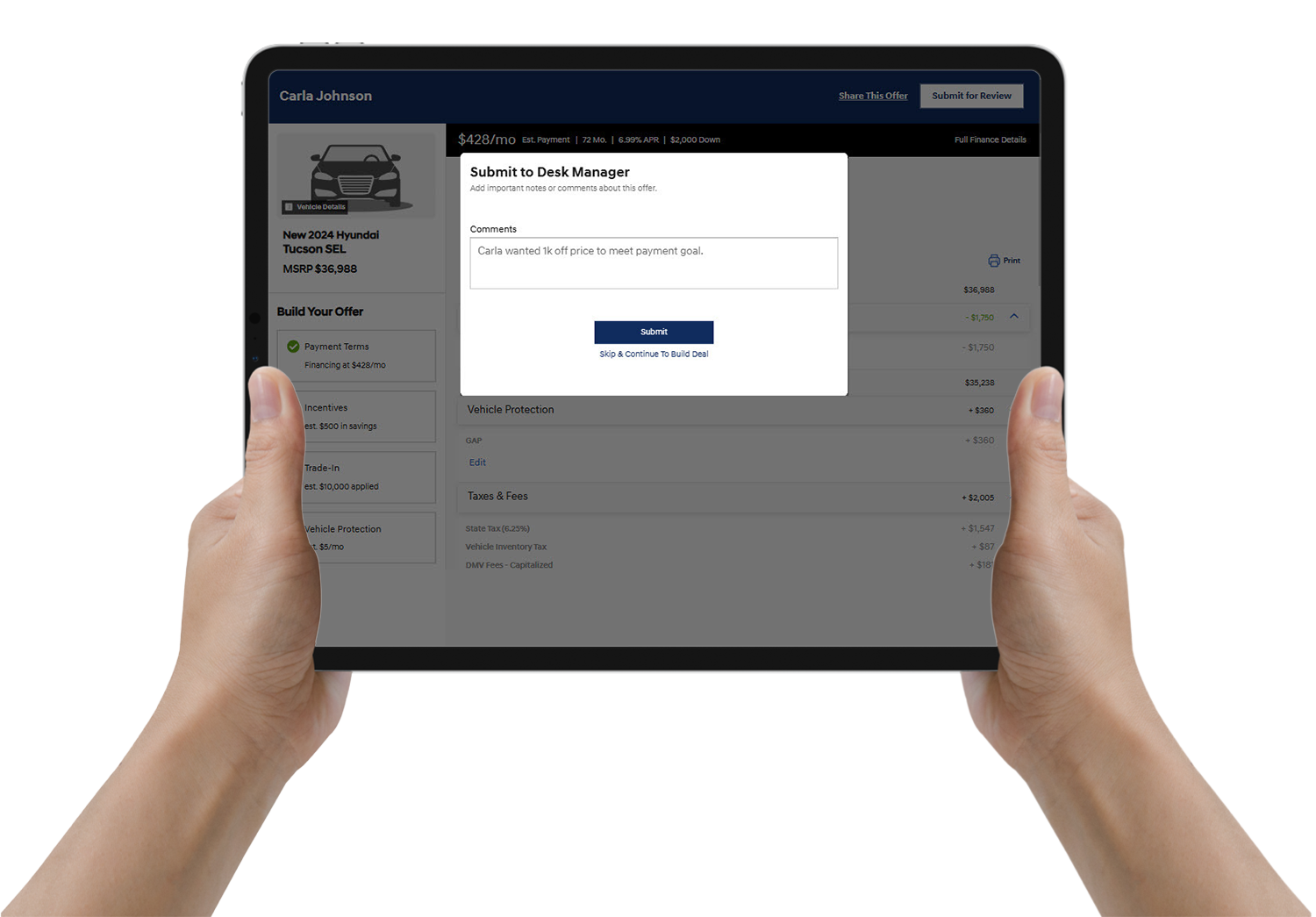 Scenario Walkthrough